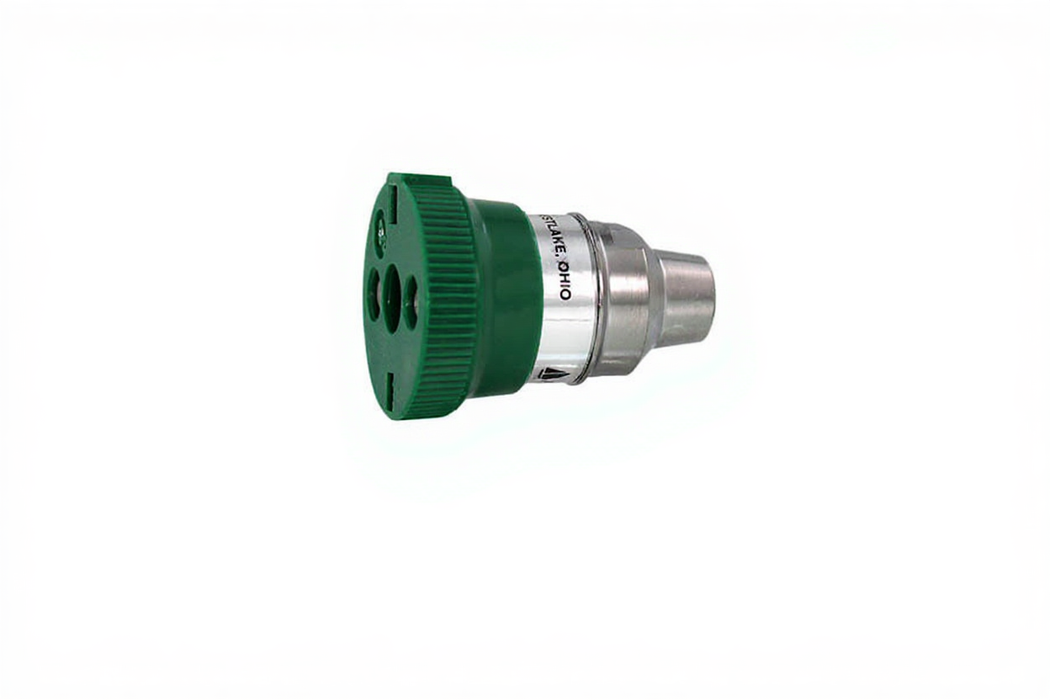 Ohmeda Female Coupler, 1/8" NPT Female, O2 - Bay Corp OHF-24-2F