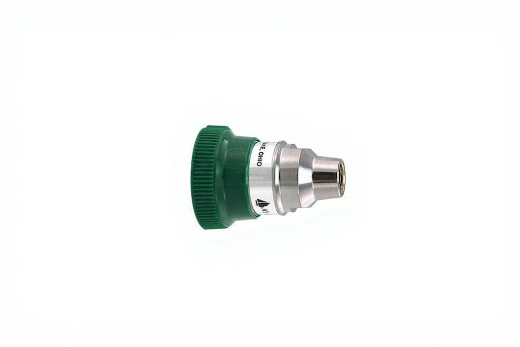Ohmeda Female Coupler, 1/8" NPT Female, O2 - Bay Corp OHF-24-2F