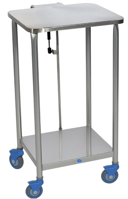 Rectangular Linen Hamper, Stainless Steel With Quiet-Close Hydraulically Dampened Stainless Steel Lid - Pedigo P-1130-L-SS