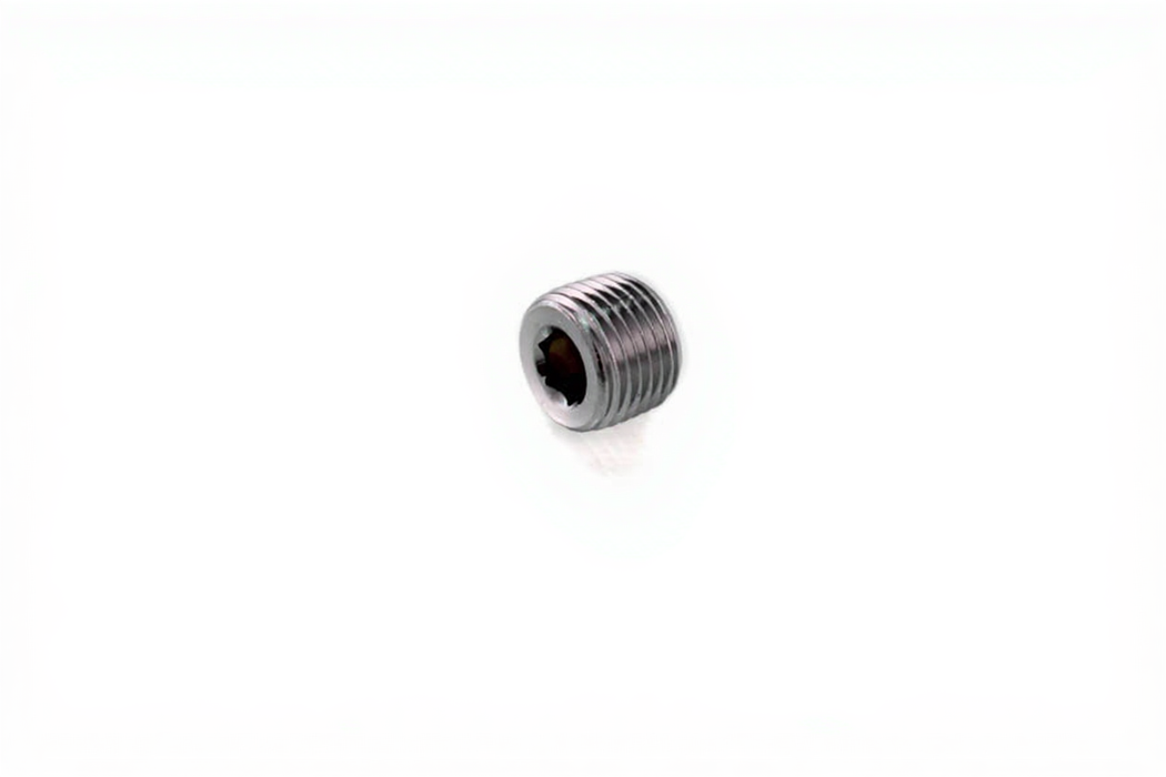 Countersunk Pipe Plug, 1/8" NPT Male - Bay Corp PG-2C