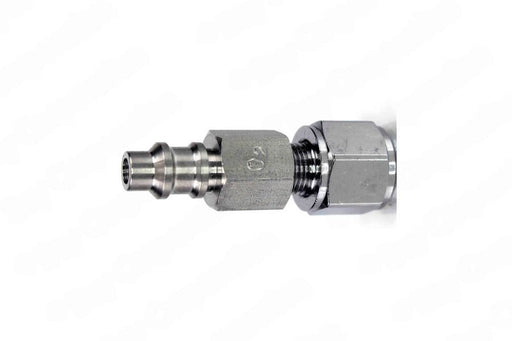 Puritan Male QC x DISS Female Hex Nut & Nipple, O2 - Bay Corp PQ-124-24