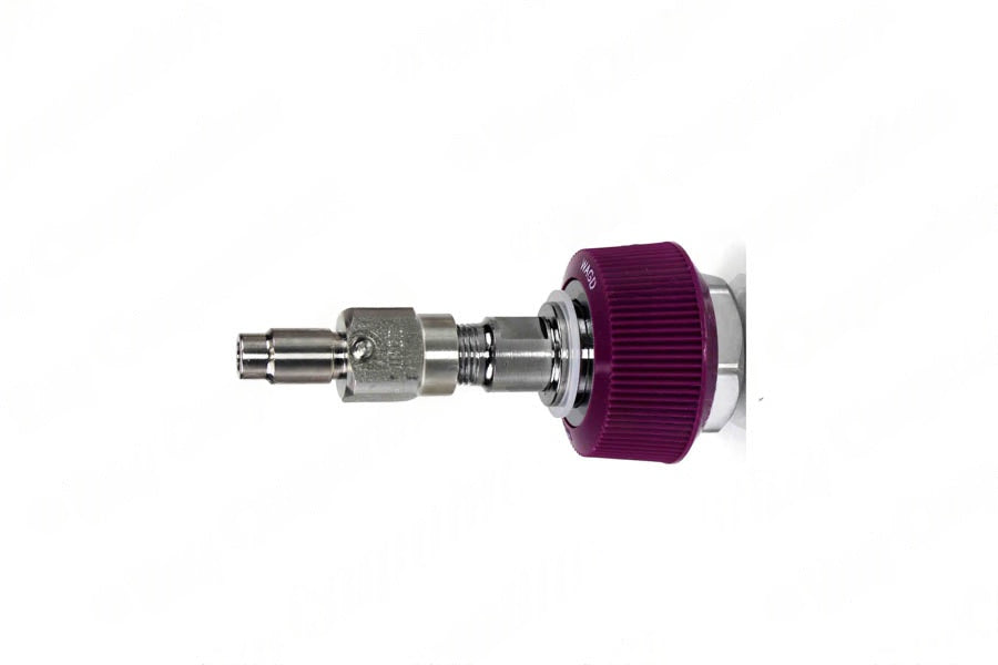 Puritan Male QC x DISS Female HT Nut & Nipple, WAGD - Bay Corp PQ-EVA-HT