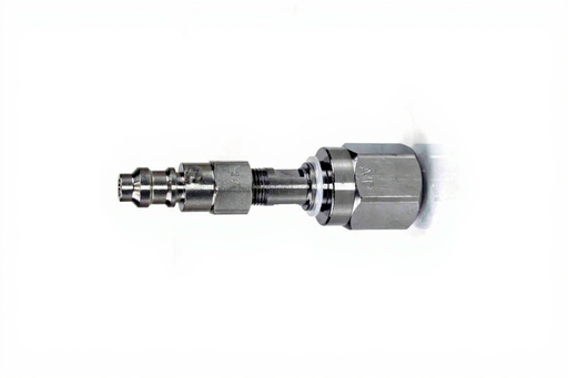 Puritan Male QC x DISS Female Hex Nut & Nipple, Med Air - Bay Corp PQ-116-16