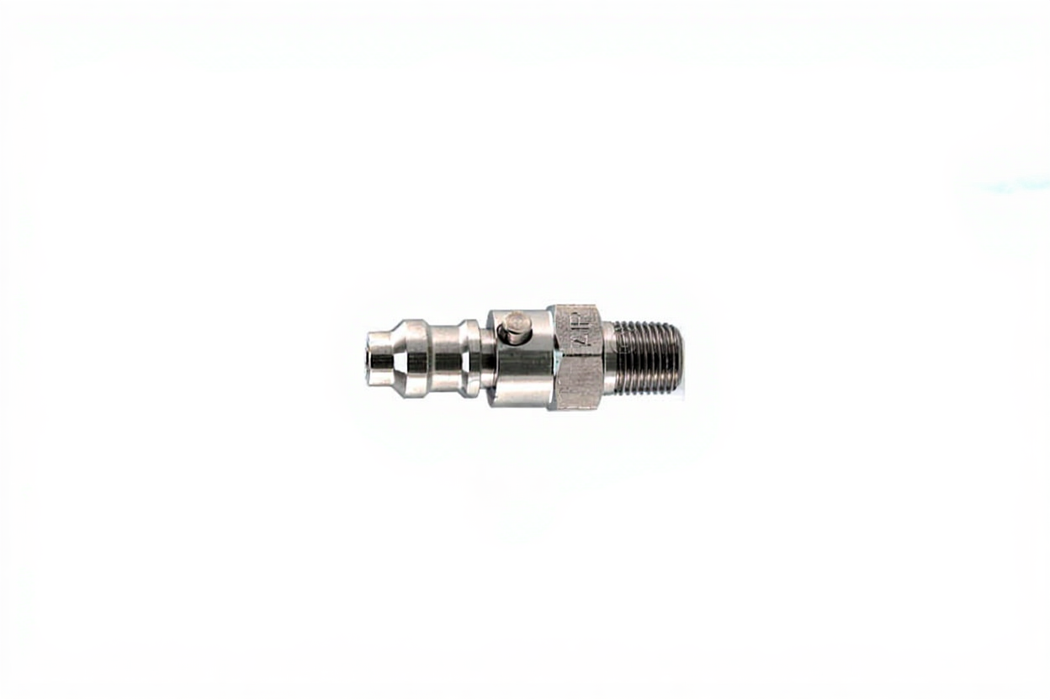 Puritan Male QC x 1/8" NPT Male, Med Air - Bay Corp PQ-116-2