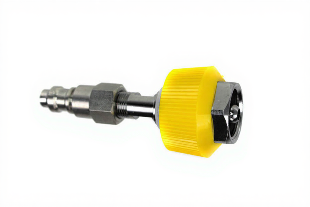 Puritan Male QC x DISS Female HT Nut & Nipple, Med Air - Bay Corp PQ-116-HT