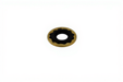 Fluorocarbon Washer w/ Brass Ring for Yoke Assembly (10pcs/pk) - Bay Corp RW-2 - 1
