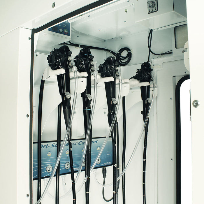 Sure-Dry Heat Sealed Powder Coated Pass Through Steel Scope Drying Cabinet - Harloff SC80WTDRDP-10-DSS2305