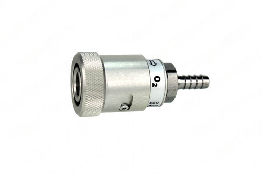 Schrader Female Coupler x 1/4" HB, O2 - Bay Corp SCF-24-17