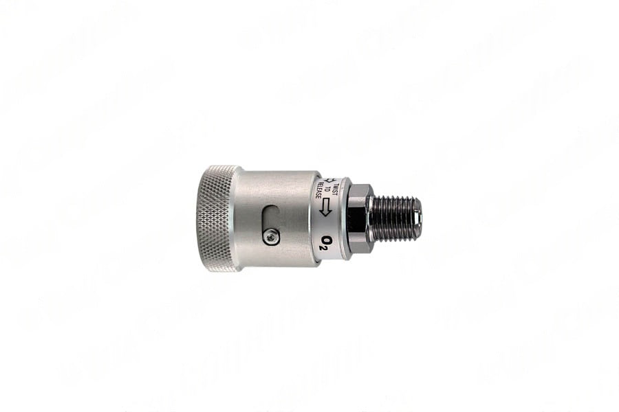 Schrader Female Coupler x 1/4" NPT Male, O2 - Bay Corp SCF-24-4
