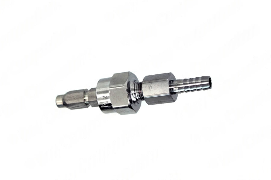 Schrader Non-Swivel Male QC x 1/4" HB, N2 - Bay Corp SCH-112-17