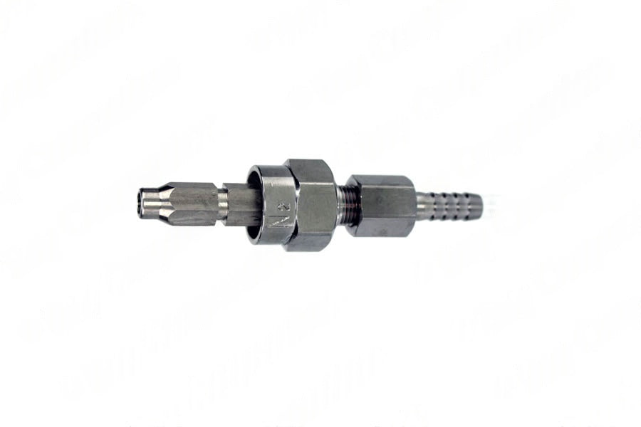 Schrader Non-Swivel Male QC x 1/4" HB, N2 - Bay Corp SCH-112-17