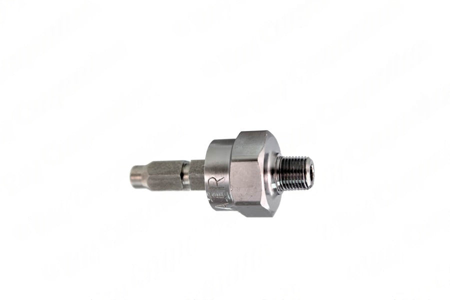 Schrader Non-Swivel Male QC x 1/8" NPT Male, Med Air - Bay Corp SCH-116-2