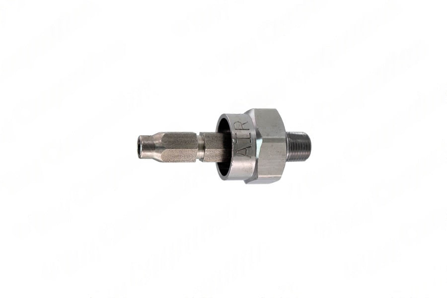 Schrader Non-Swivel Male QC x 1/8" NPT Male, Med Air - Bay Corp SCH-116-2