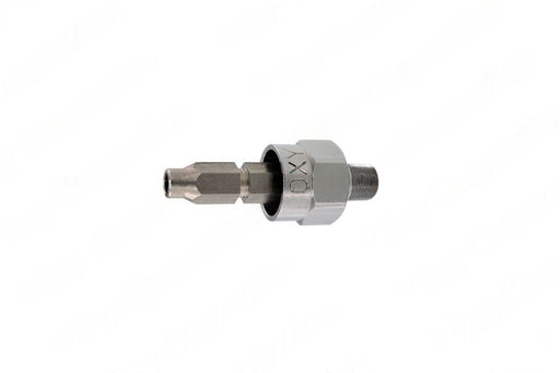 Schrader Non-Swivel Male QC x 1/8" NPT Male, O2 - Bay Corp SCH-124-2