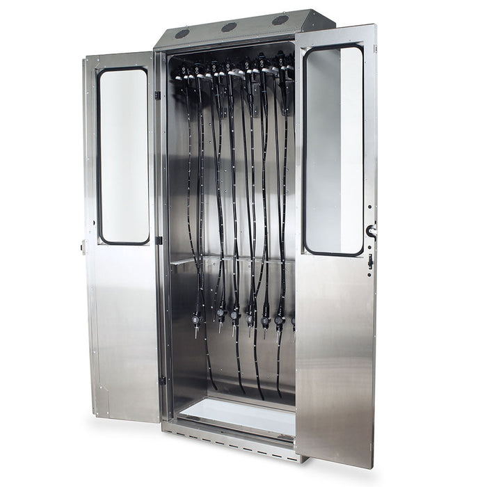 SureDry Stainless Steel 36" Wide Scope Drying Cabinet - Harloff SCSS8036DRDP-14