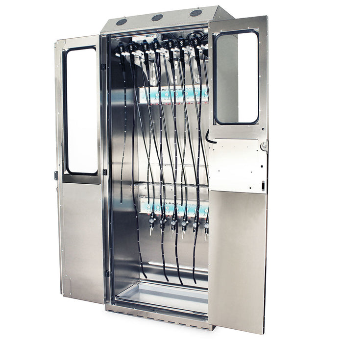 SureDry Stainless Steel 36" Wide Scope Drying Cabinet - Harloff SCSS8036TD-T3316D