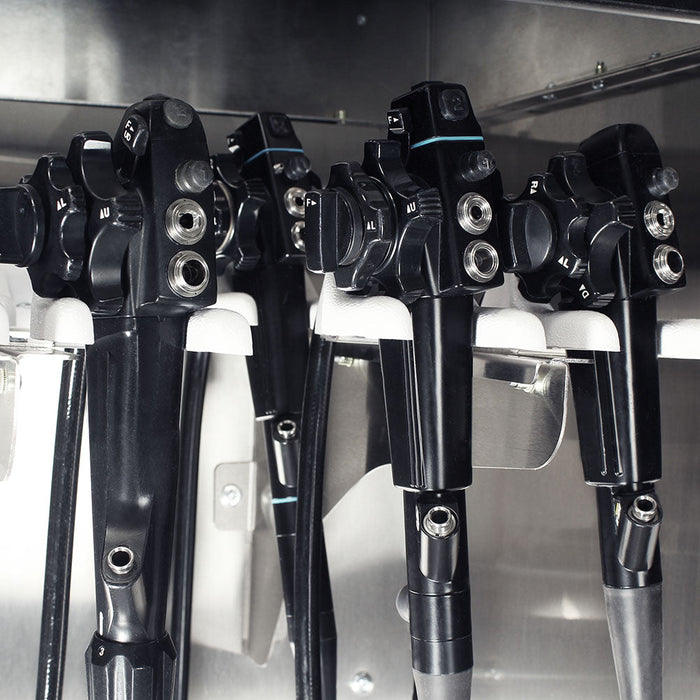 SureDry Stainless Steel 36" Wide Scope Drying Cabinet - Harloff SCSS8036DRDP-14