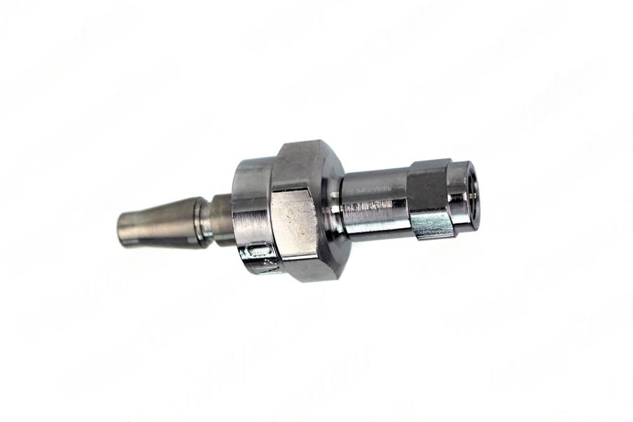 Schrader Swivel Male QC x 1/8" NPT Female, N2O - Bay Corp SH-04-2FS