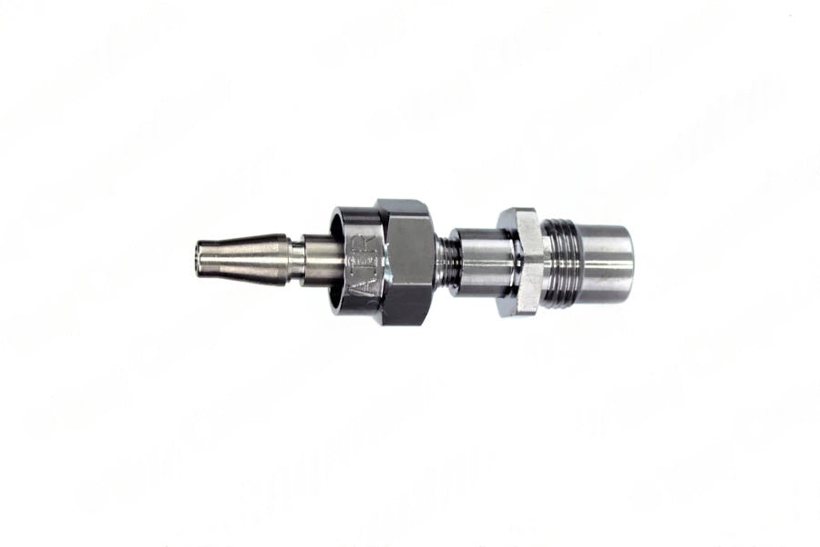 Schrader Swivel Male QC x DISS Male, Med Air - Bay Corp SH-16-9S