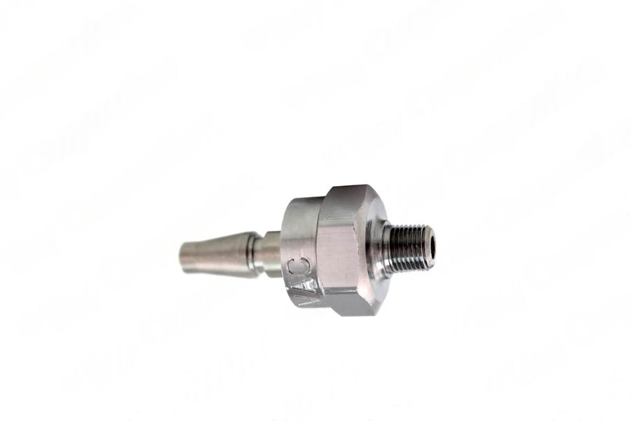 Schrader Swivel Male QC x 1/8" NPT Male, VAC - Bay Corp SH-22-2S