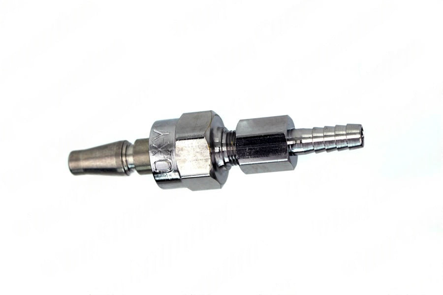 Schrader Swivel Male QC x 1/4" HB, O2 - Bay Corp SH-24-17S