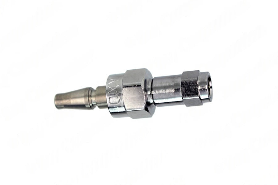 Schrader Swivel Male QC x 1/8" NPT Female, O2 - Bay Corp SH-24-2FS