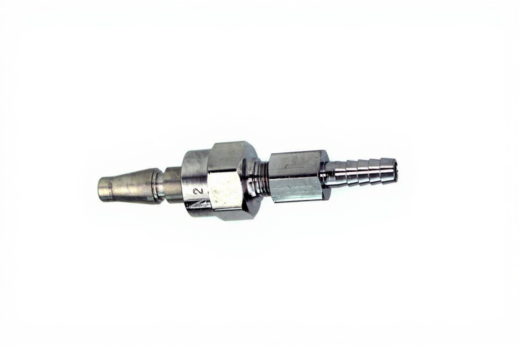 Schrader Swivel Male QC x 1/4" HB, N2 - Bay Corp SH-12-17S