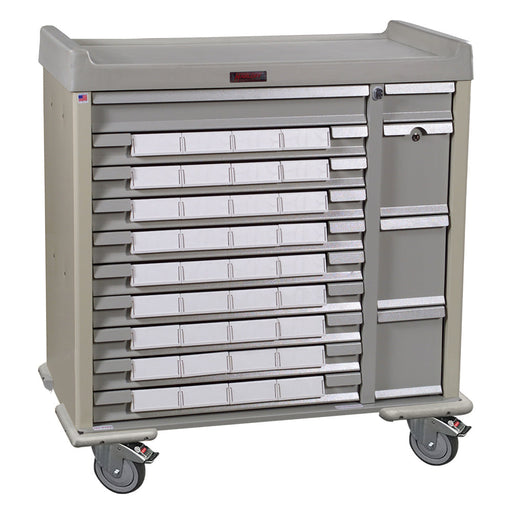Standard Line Med-Bin Cart with BEST® Lock - Harloff SL36BIN5