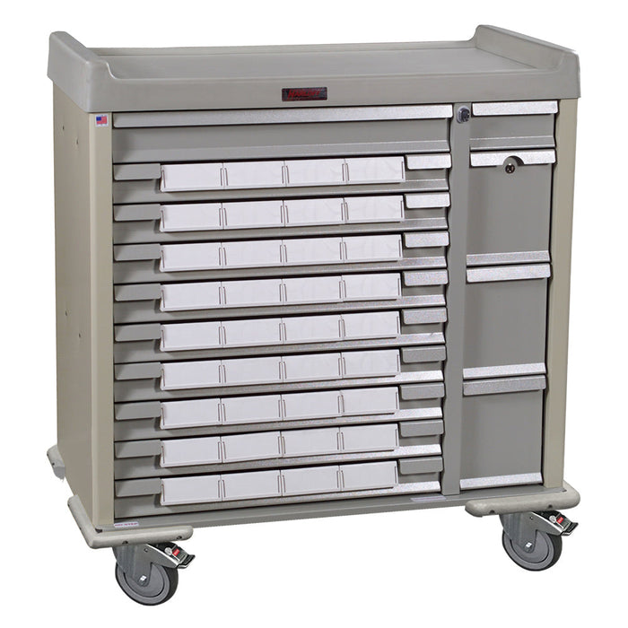 Standard Line Med-Bin Cart with BEST® Lock - Harloff SL36BIN5