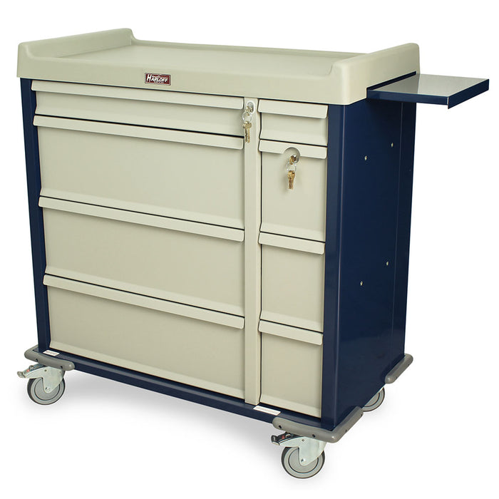 Standard  Punch Card Cart with BEST® Lock on Cabinet - Harloff SL600PC