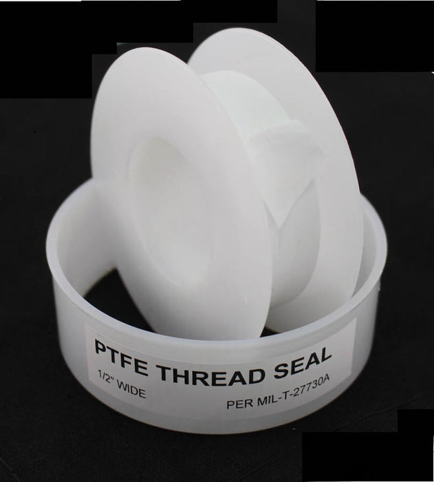High Density Tape, 1/2" x 520" for use w/ 1/2" NPT Threads & Larger - Bay Corp TFE-50