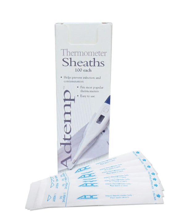 ADTEMP 413 Dig Therm, Oral 5 sheaths, 30 sec, 12/pkg - ADC 413B