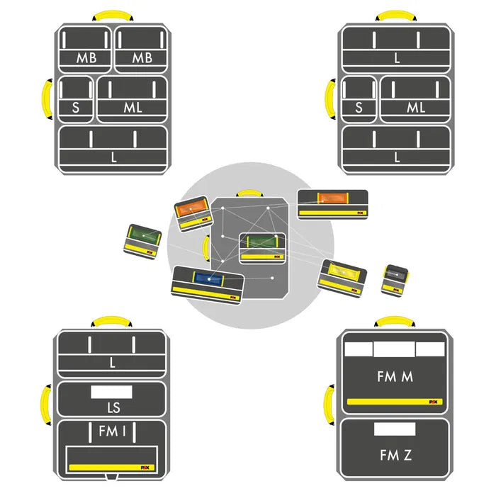 PAX see-through module Velcro - L - PAX US280164510