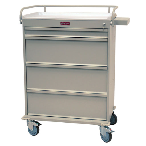 Value Punch Card Cart with Key Lock. Capacity of 480 Cards - Harloff VLT480PC