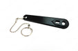 Polycarbonate Cylinder Wrench, w/ 6" Chain & Clip (10 pcs/pk) - Bay Corp WR-1CR - 1