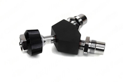 DISS Y-Block, HT Nut Female Inlet x DISS DV Outlets, N2 - Bay Corp YO-112DV