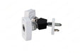 Chemetron Y-Block, Male QC Inlet x Female Coupler Outlets, VAC - Bay Corp YO-CM22 - 2