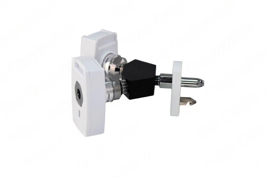 Chemetron Y-Block, Male QC Inlet x Female Coupler Outlets, VAC - Bay Corp YO-CM22