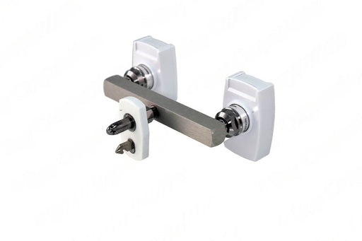 Chemetron Y-Block, Male QC Inlet-Centered x Female Coupler Outlets, VAC - Bay Corp YO-CMT22