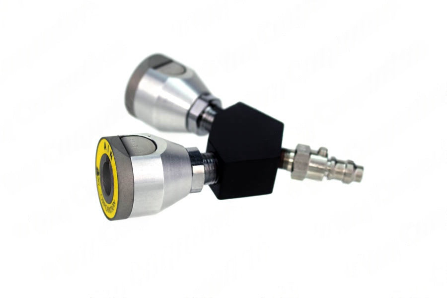 Puritan Y-Block, Male QC Inlet x Female Coupler Outlets, Med Air - Bay Corp YO-PQ16