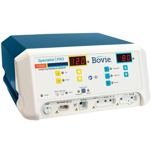 Bovie Specialist|PRO - 120 Watt Multi-Purpose Electrosurgical Generator - Symmetry/Bovie A1250S