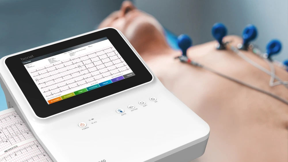 Cardio Q50 - Interpretive 12 Channel Resting Electrocardiogram (ECG/EKG)