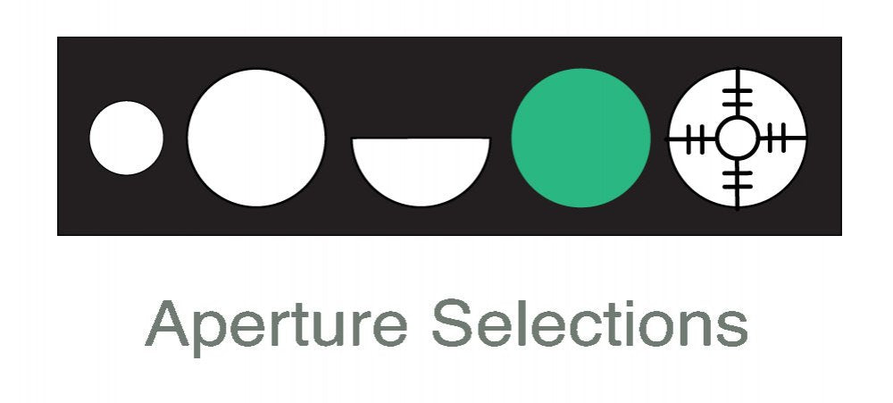 DIAGNOSTIX Pkt Ophthalmoscope 2.5v, LED, Soft, Black - ADC 5112NLS