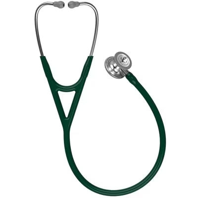 Cardiology IV Hunter Green Stethoscope - Littmann 6155