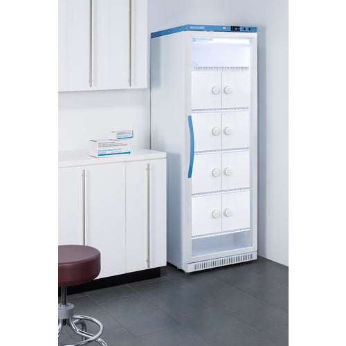 Accucold ARG15PVLOCKER 15 Cu.Ft. Upright Vaccine Refrigerator with Interior Lockers