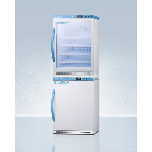 Accucold 24" Wide Performance Series All-Refrigerator/All-Freezer Combination - ARG6PV-AFZ5PVBIADASTACK