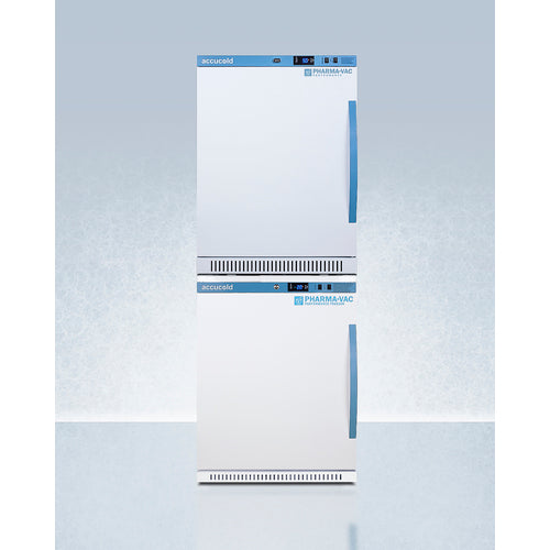 Accucold ARS6PV-AFZ5PVBIADASTACK 24" Wide Performance Series All-Refrigerator/All-Freezer Combination