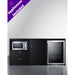 Summit CWSUITE74G 74" Wide Casework Suite with Beverage Center and Microwave, ADA Height - 1