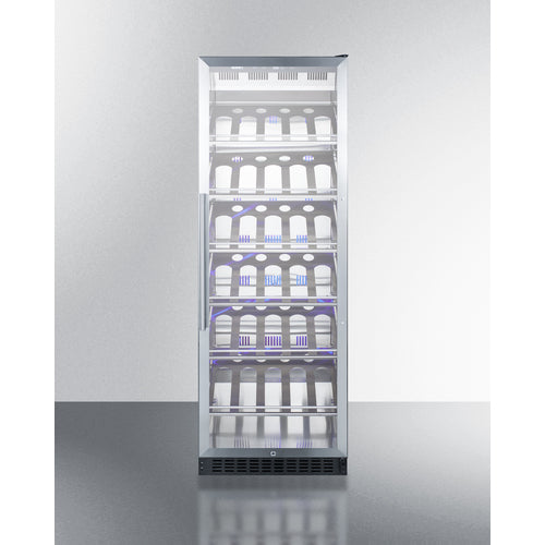 Summit SCR1401CHCSS 24" Wide Single Zone Commercial Wine Cellar