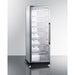 Summit SCR1401LHRICSS 24" Wide Mini Reach-In Beverage Center with Dolly - 2